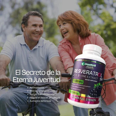 Resveratrol - Suplemento Potenciador & Rejuvenecedor
